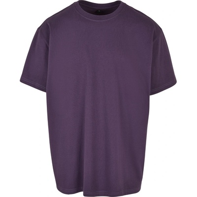 Build your Brand tričko BY 102 oversize krátký rukáv pánské purple nigh Purpurová night