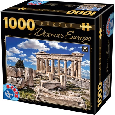D-TOYS Akropolis Atény Řecko 1000 dílků