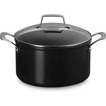 Le Creuset Тенджера за готвене ESSENTIAL 24 см, 6 л, черен, алуминий, Le Creuset (LECR51313240010598)