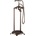 Inter Ceramic Стоящ смесител за вана ICL 8263 BR, месинг, бронз, с шлаух и слушалка, 100x33см (8263 BR)