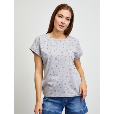 ZOOT. lab Светлосива шарена тениска ZOOT. lab Runa ZOOT. lab | Siv | ЖЕНИ | XS