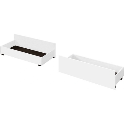 Комплект 2 броя чекмедже за легло Midea бяло