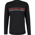 Zimtstern Мъжка фланелка с дълъг ръкав за колоездене Zimtstern Trailflowz Shirt L/S Longsleeve - Pirate Black (216-2543-0211)