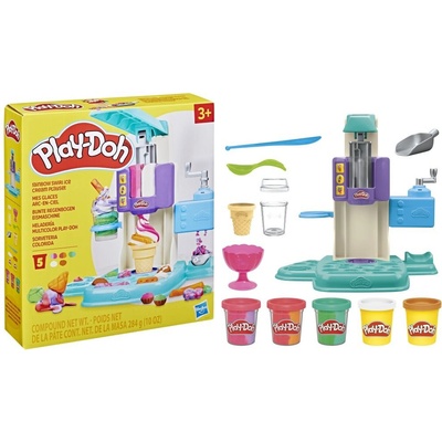 Hasbro PlayDoh Zakřivená zmrzlinárna