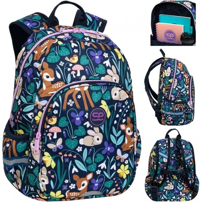 Batoh předškolní batoh CoolPack pro chlapce a dívky, zelený