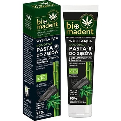 BioMadent Konopná bělící s CBD 100 ml