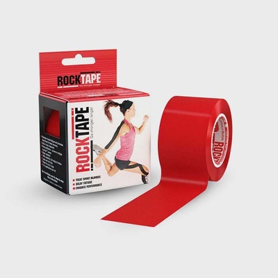 Rock Tape Tejpovací páska červený 5 cm × 5 m