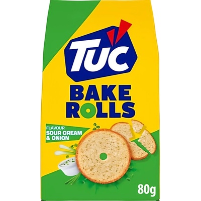 Tuc Bake Rolls přích Smetana a Cibule 80 g