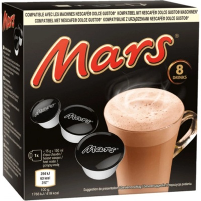 Mars čokoláda a karamel pre Dolce Gusto 8 x 15 g