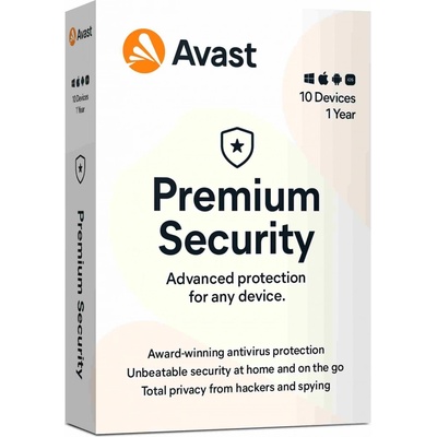 Avast Premium Security Multi-Device 1 lic. 1 rok update (prd.10.12m.r)