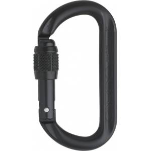 AustriAlpin Винтов карабинер Austrialpin Ovalo GI Screw Cap Locking carabiner - Matt Black - размер One Size (340-0028-0111)