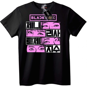 NOONEBRAND Тениска Blackpink K-Pop - 7XL, White