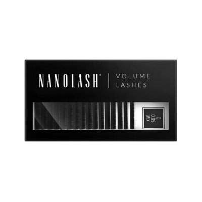 Nanolash Volume Lashes 0.05 D umelé mihalnice 6-13 mm