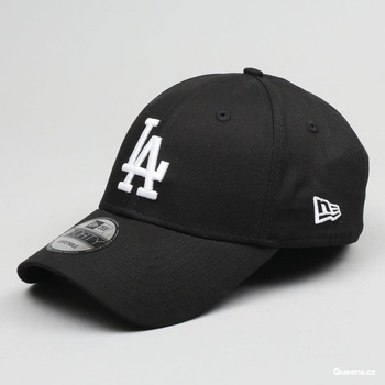 NEW ERA 940 League Essential Los Angeles Dodgers Black White