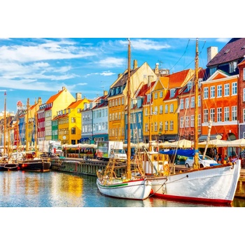 Bluebird Puzzle - Puzzle Nyhavn Harbour - Copenhagen - 1 000 piese
