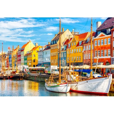 Bluebird Puzzle - Puzzle Nyhavn Harbour - Copenhagen - 1 000 piese