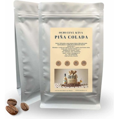 Haniell Káva Piňa Colada Arabica mletá 200 g