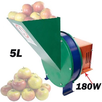Elefant tools Мелачка електрическа за плодове и зеленчуци Elefant 1683, 5 л, 180W, метален корпус (ET1683)