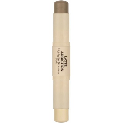 Flormar oboustranná tyčinka 2v1 Latte Addiction Highlight&Contour 001 Vanilla Latte 4 g