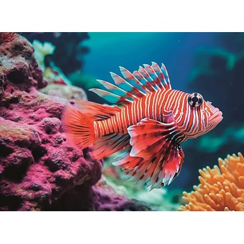 Ravensburger - Puzzle Fire lionfish - 500 piese