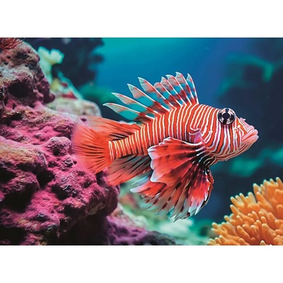 Ravensburger - Puzzle Fire lionfish - 500 piese