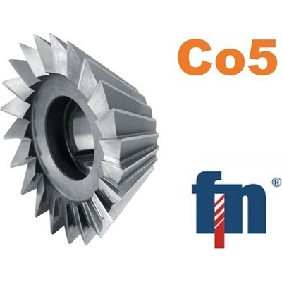 Fréza úhlová čelní 60°x63 HSS Co5 , ČSN 222254 , ZPS 853275V.060063