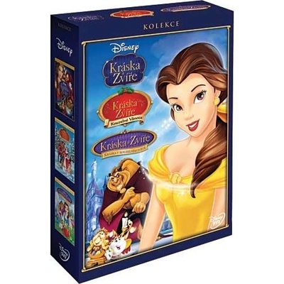 Kráska a zvíře: kolekce 3 DVD