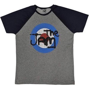 The Jam Vintage Logo Raglan Grey & Navy Blue M Риза (JARL01MGN02)