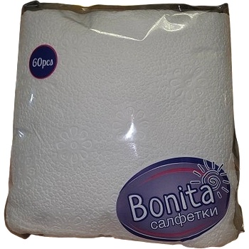 Bonita Салфетки бели, 60бр