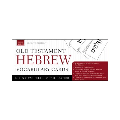Zondervan Old Testament Hebrew Vocabulary Cards: Second Edition | Gary D. Pratico, Miles V. Van Pelt