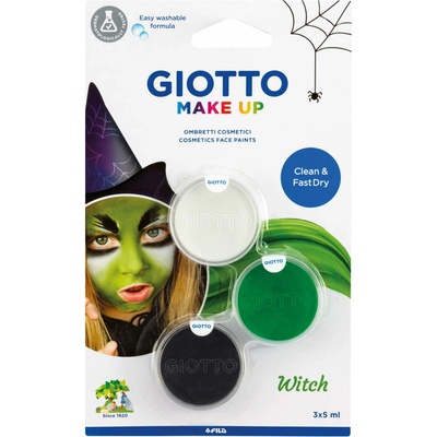 Giotto sada farieb na tvár čarodejnica 3 x 5 ml