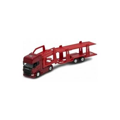 Welly Scania V8 R730 Car Carrier red code Welly 68023S modely aut 1:64