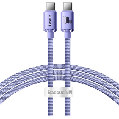Baseus CAJY000605 Crystal Shine Series Datový, USB-C - USB-C 100W