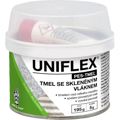 Uniflex PES-TMEL vlákno tmel so sklenými vláknami, 200 g