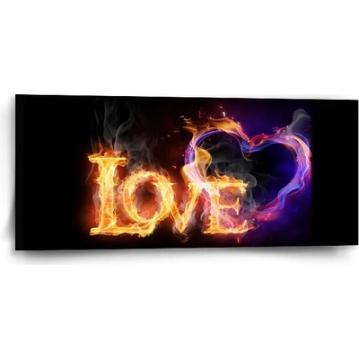 Sablio Obraz Love - 110x50 cm