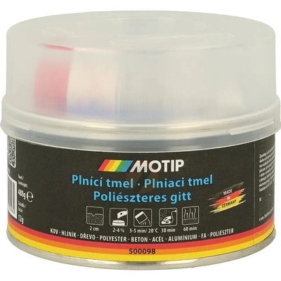 Motip 500098 polyesterový plniaci tmel s tužidlom 500 g