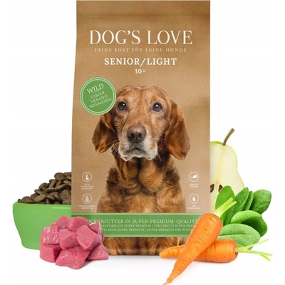 Dog's Love Zvěřina Senior/Light 12 kg