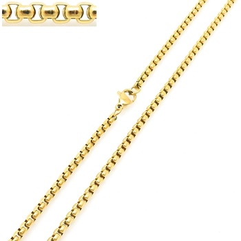 HARAHU Верижка ta-34770 - Златна / 65см / 2мм kp34770 (ta-34770)