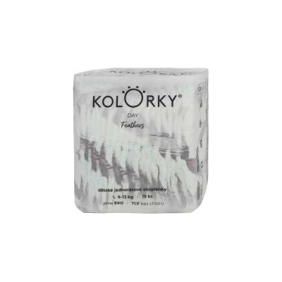 Kolorky DAY peří L 19ks