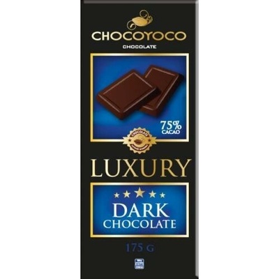 Chocoyoco luxury horká čokoláda 75% 175 g