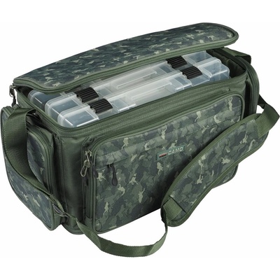 Mitchell Taška MX Camo Tackle Bag L + 3 Tackleboxy