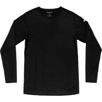Devold Мъжко мериносово термобельо Devold Breeze Plus Merino 200 Shirt Merino base layer - Black (015-2112-0113)