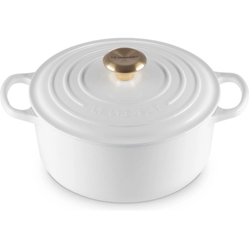 Le Creuset Съдове за готвене SIGNATURE 24 см, 4, 2 л, WHITE, чугун, Le Creuset (LECR21177240101441)