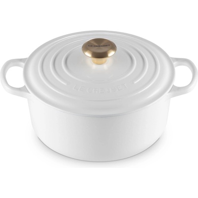 Le Creuset Съдове за готвене SIGNATURE 24 см, 4, 2 л, WHITE, чугун, Le Creuset (LECR21177240101441)