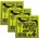 Ernie Ball 3221 Regular Slinky 3-Pack Струни за електрическа китара (P03221)