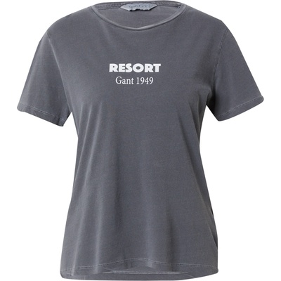 Gant Тениска 'resort' сиво, размер l