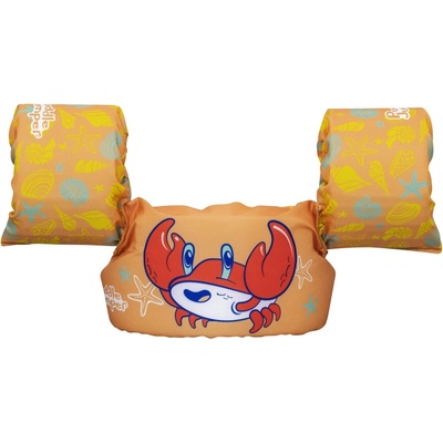Bestway Swim Vest Crab plavecká vesta s rukávnikmi žltá červená mix