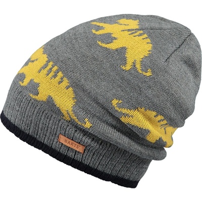 Barts čepice beanie Thorn tmavá heather