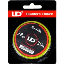 UD SS316 odporový drát 28ga 0,3mm 10m