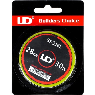 UD SS316 odporový drát 28ga 0,3mm 10m